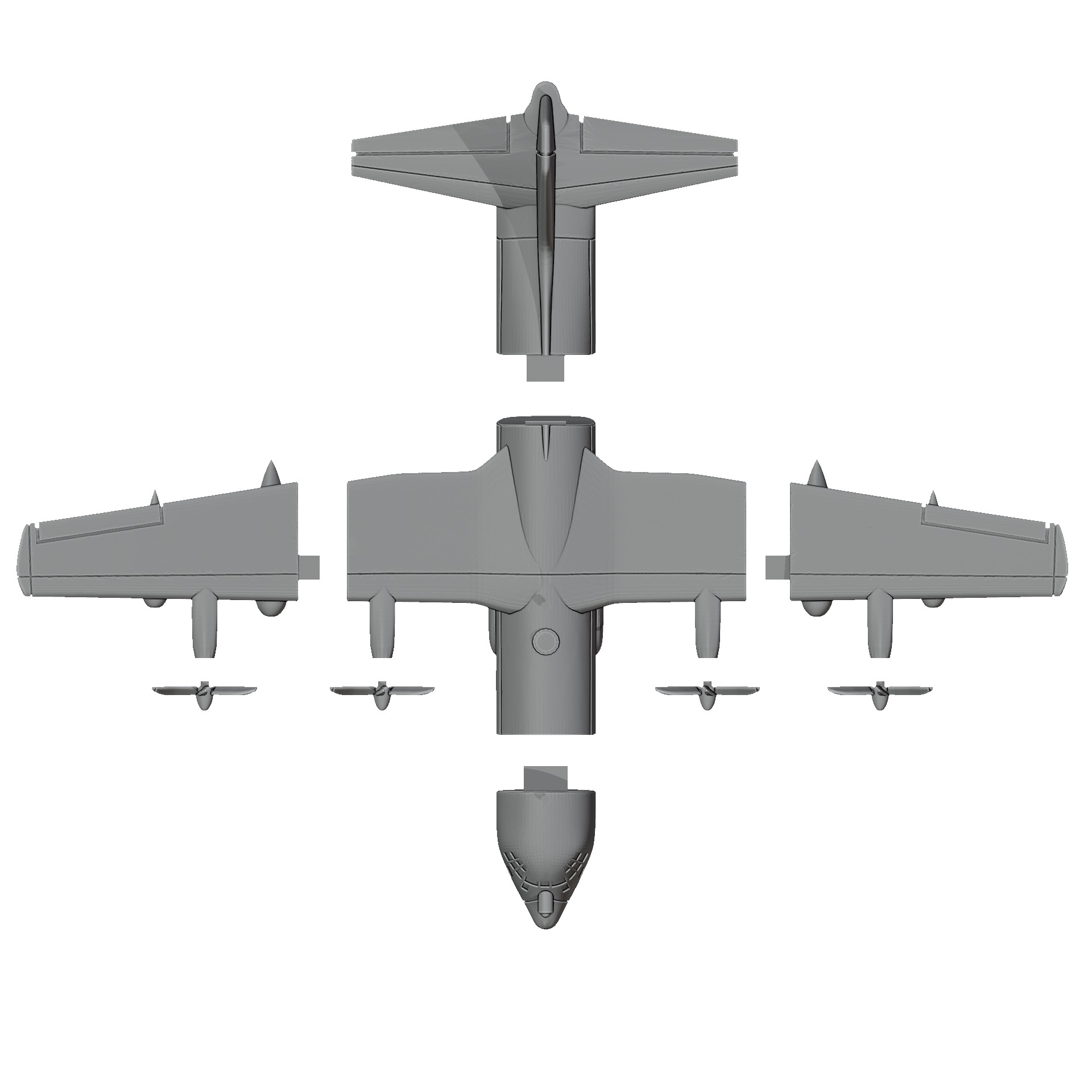 Lockheed MC-130J 3D print model_7
