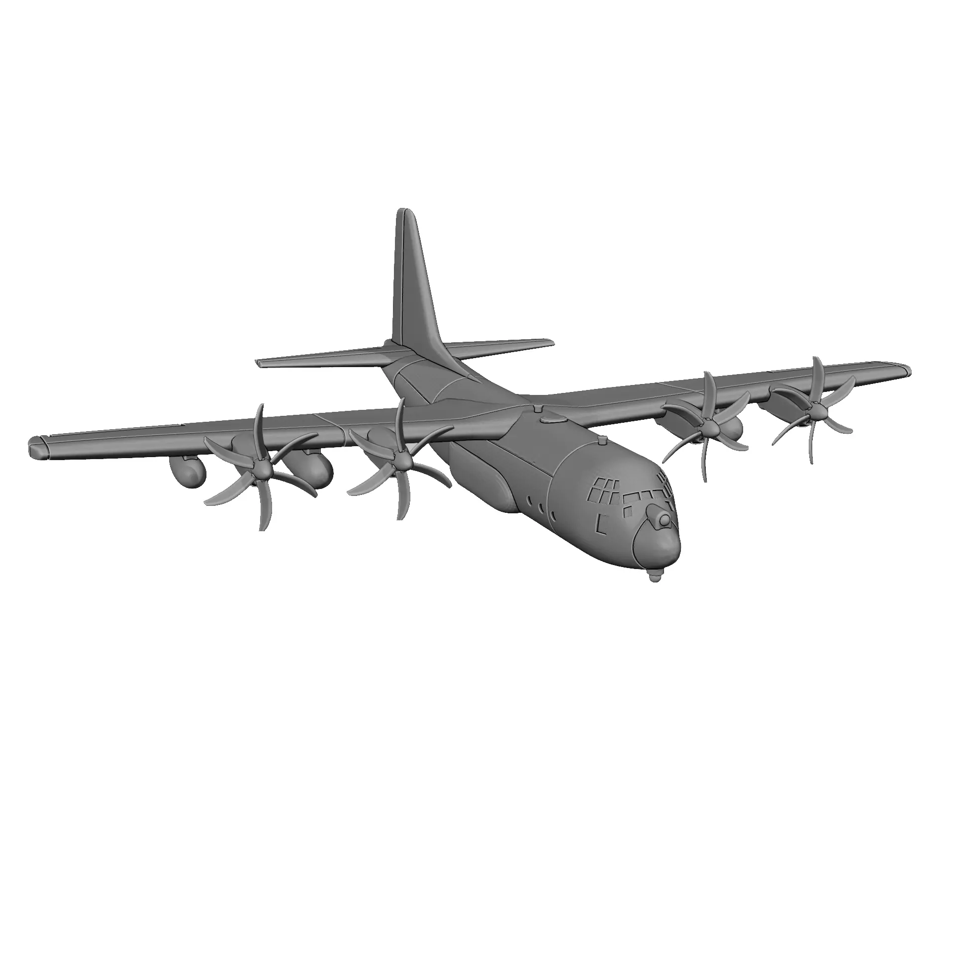 Lockheed MC-130J 3D print model_0