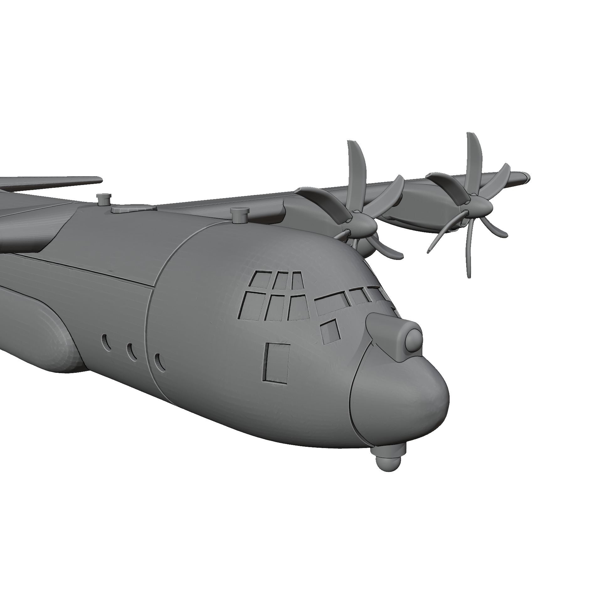 Lockheed MC-130J 3D print model_6