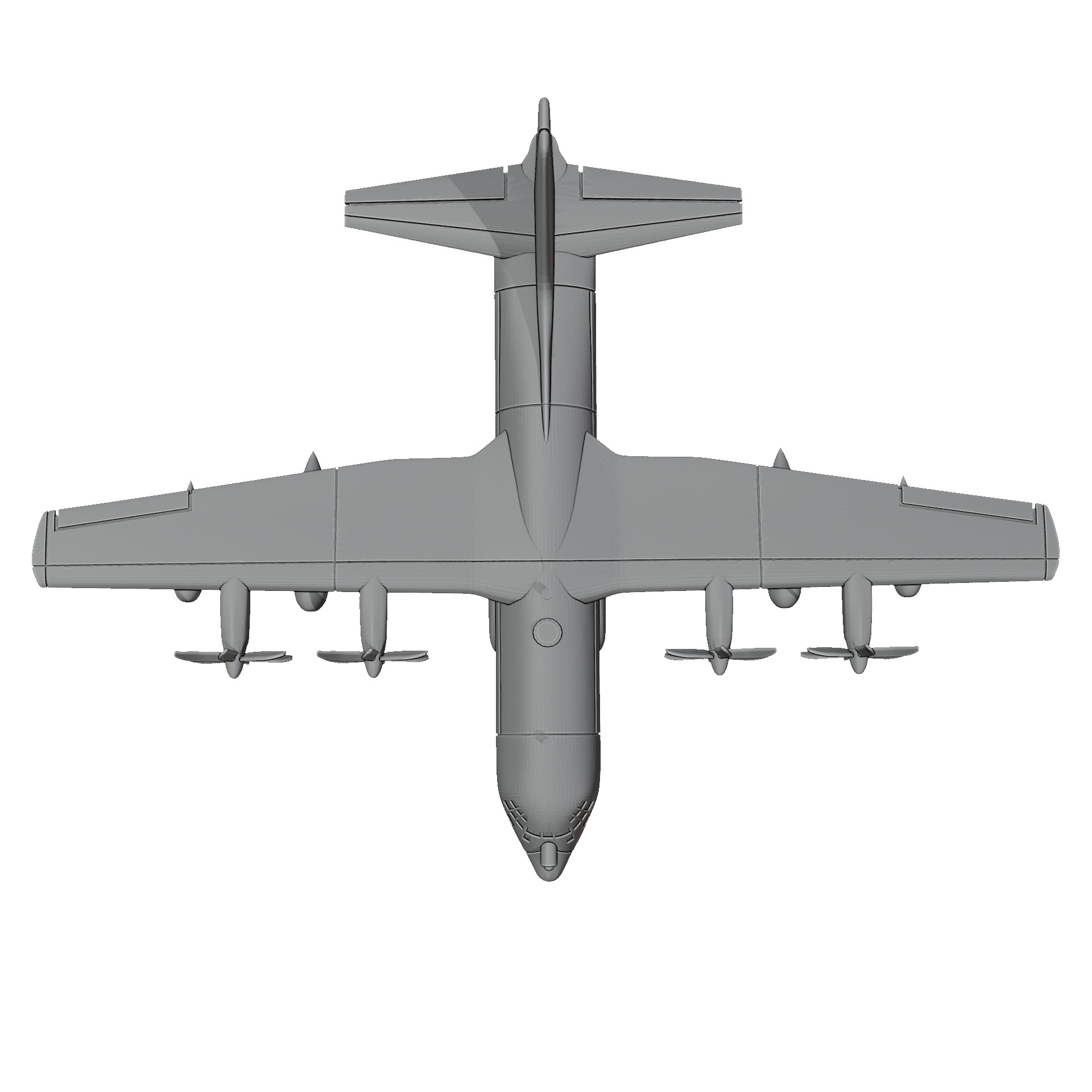 Lockheed MC-130J 3D print model_3