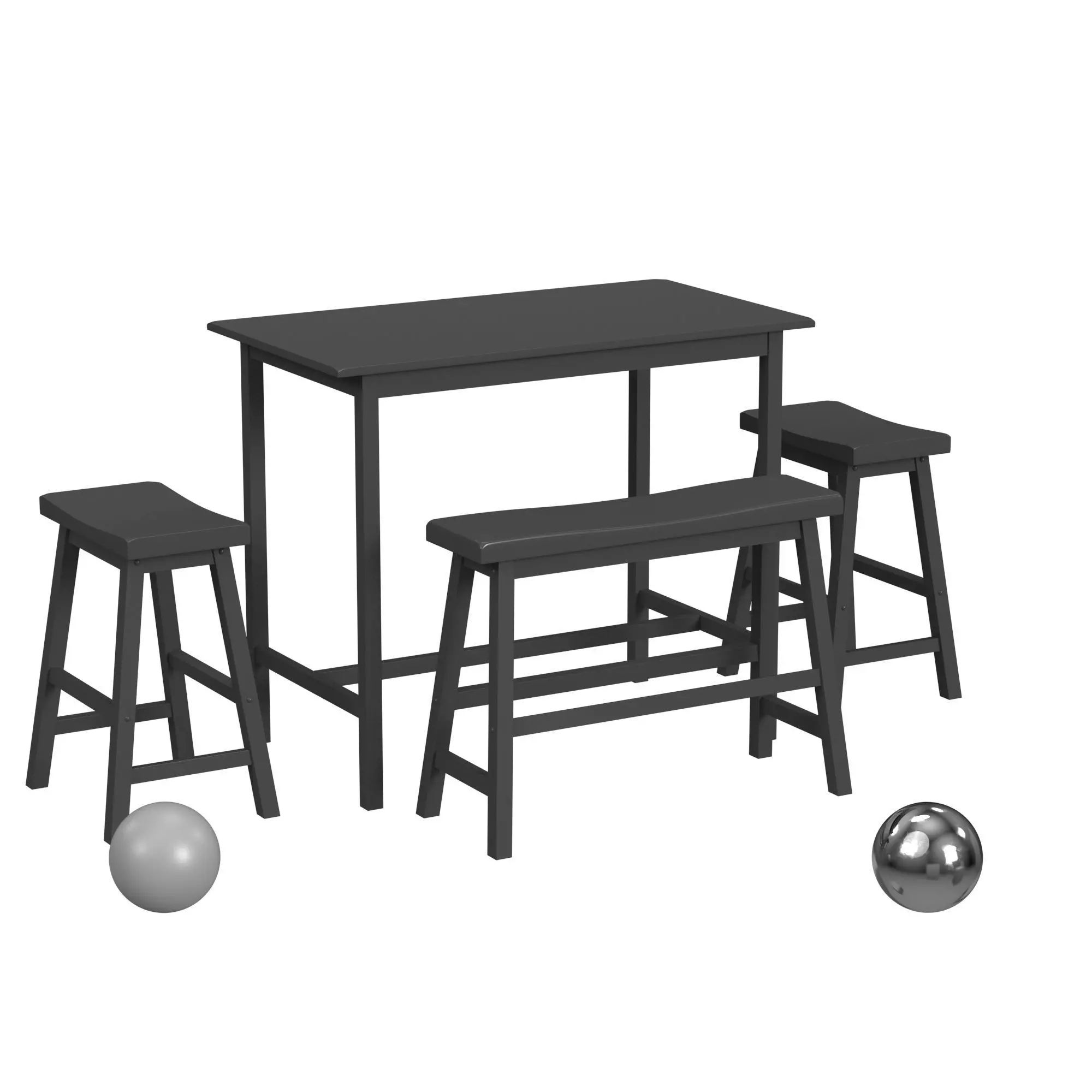 Safavieh Ronin 4 Pc Set Pub Table 3D model_0