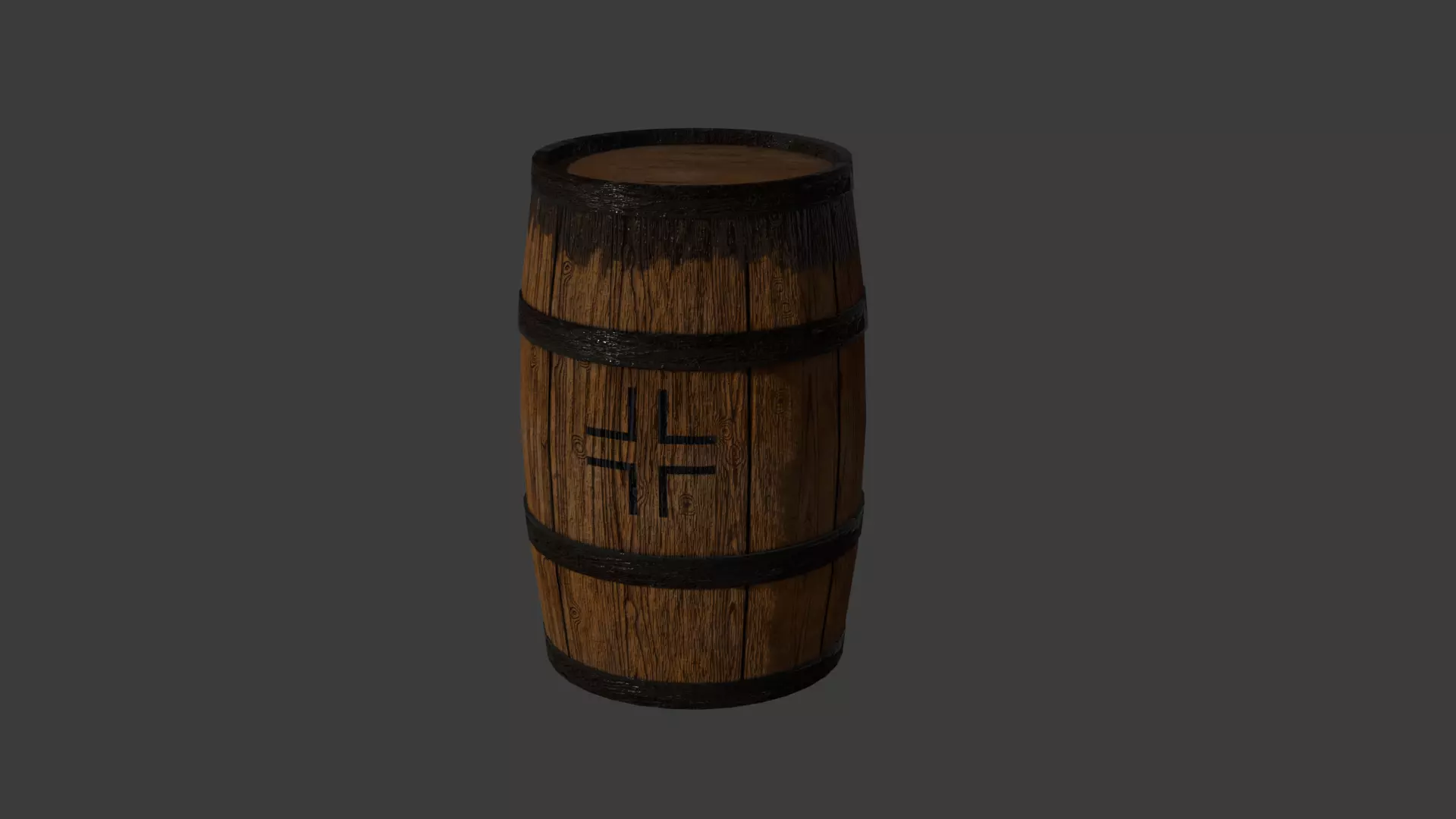 Barrel 3D model_0