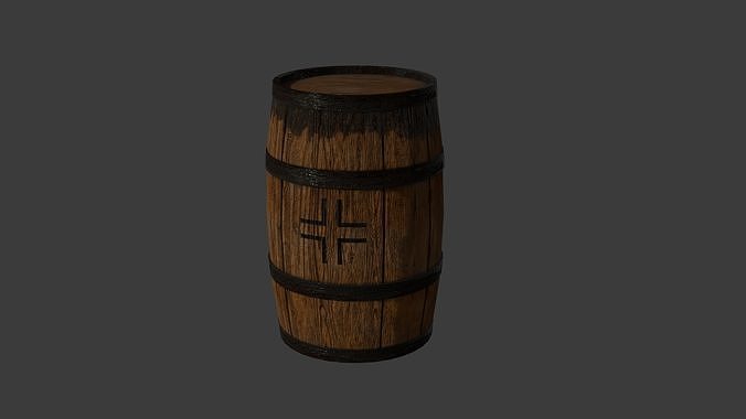 Barrel 3D model
