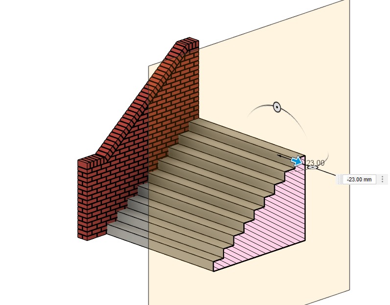 Model Railway Platform Access Steps V1 3D print model_11