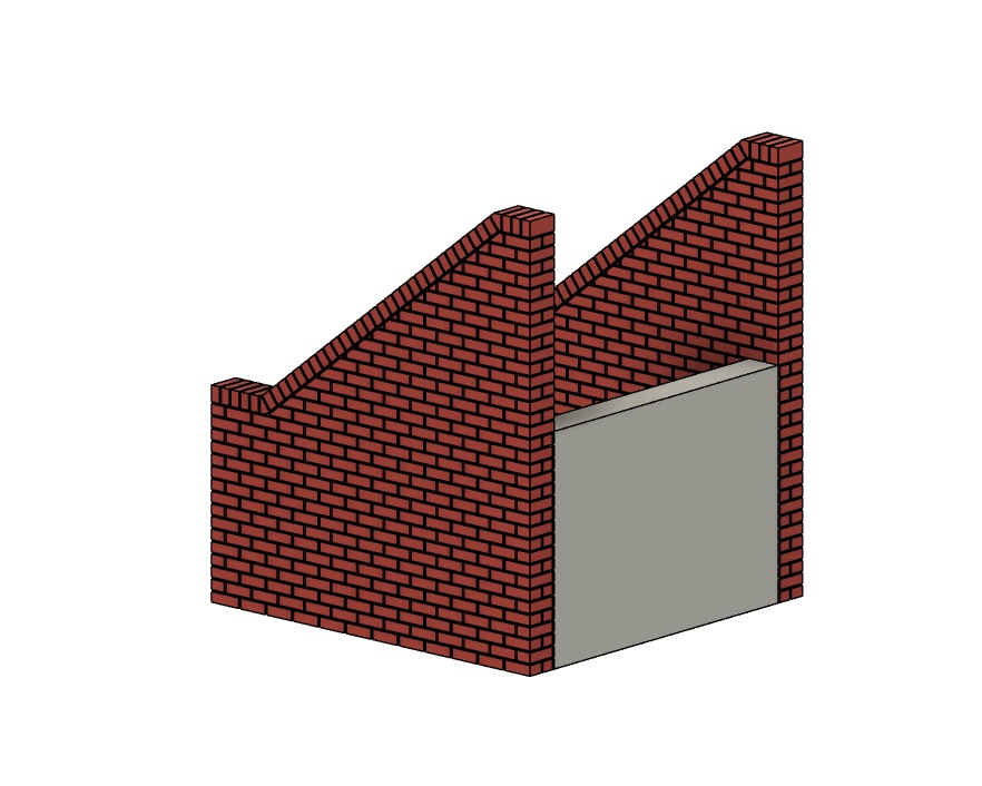 Model Railway Platform Access Steps V1 3D print model_6