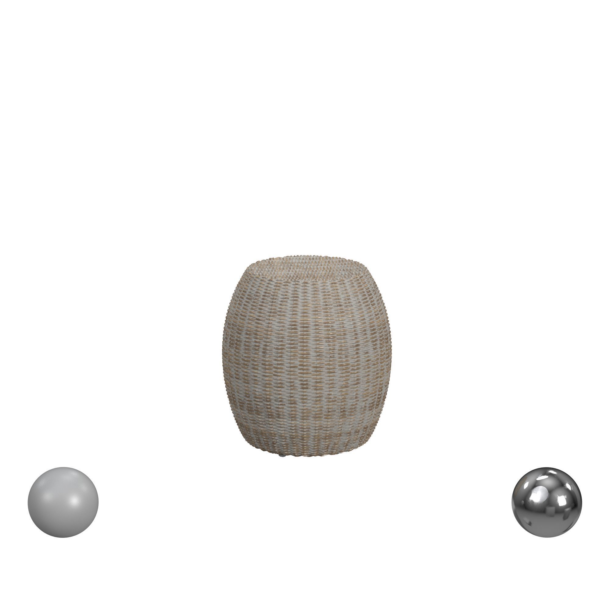 Taylor End Table Sand and Stable 3D model_1