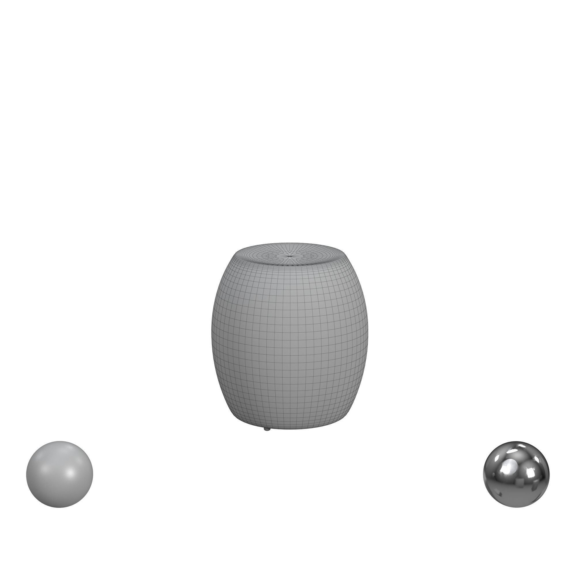 Taylor End Table Sand and Stable 3D model_3