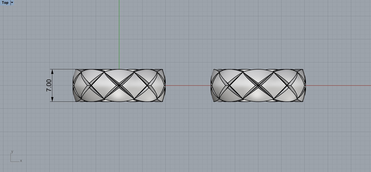 Coco Crush ring 16 - 16-5 Sizes N226 3D print model_7