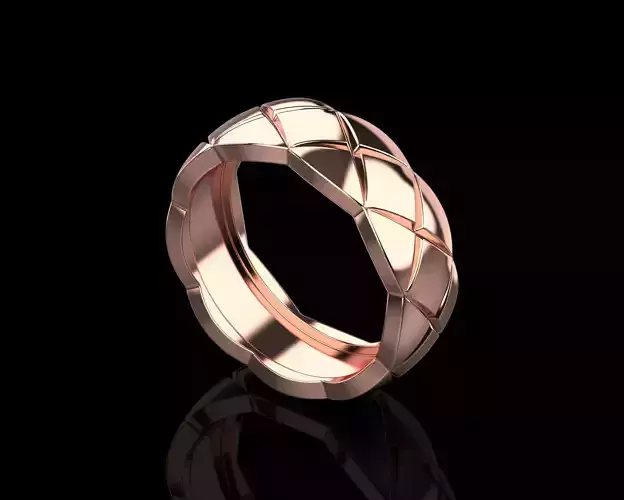 Coco Crush ring 16 - 16-5 Sizes N226 3D print model