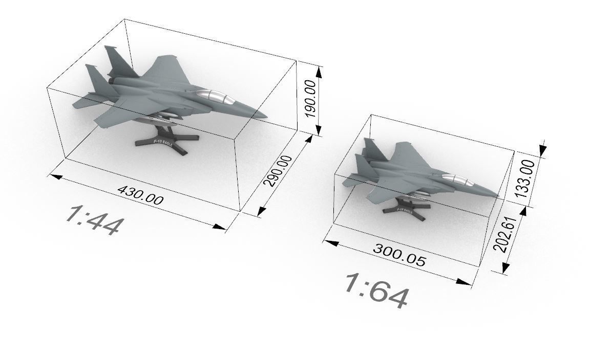 F-15 Eagle  3D print model_2