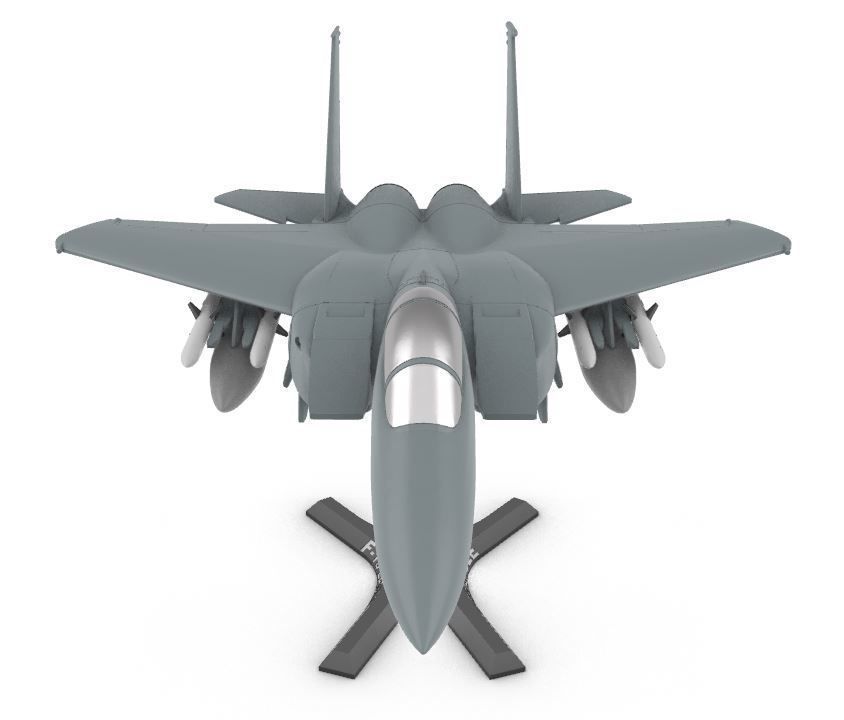 F-15 Eagle  3D print model_5