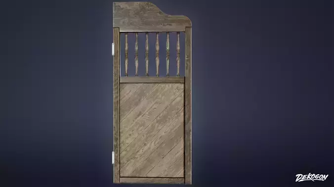 DIVE BAR - Saloon Doors 01 - LOW POLY