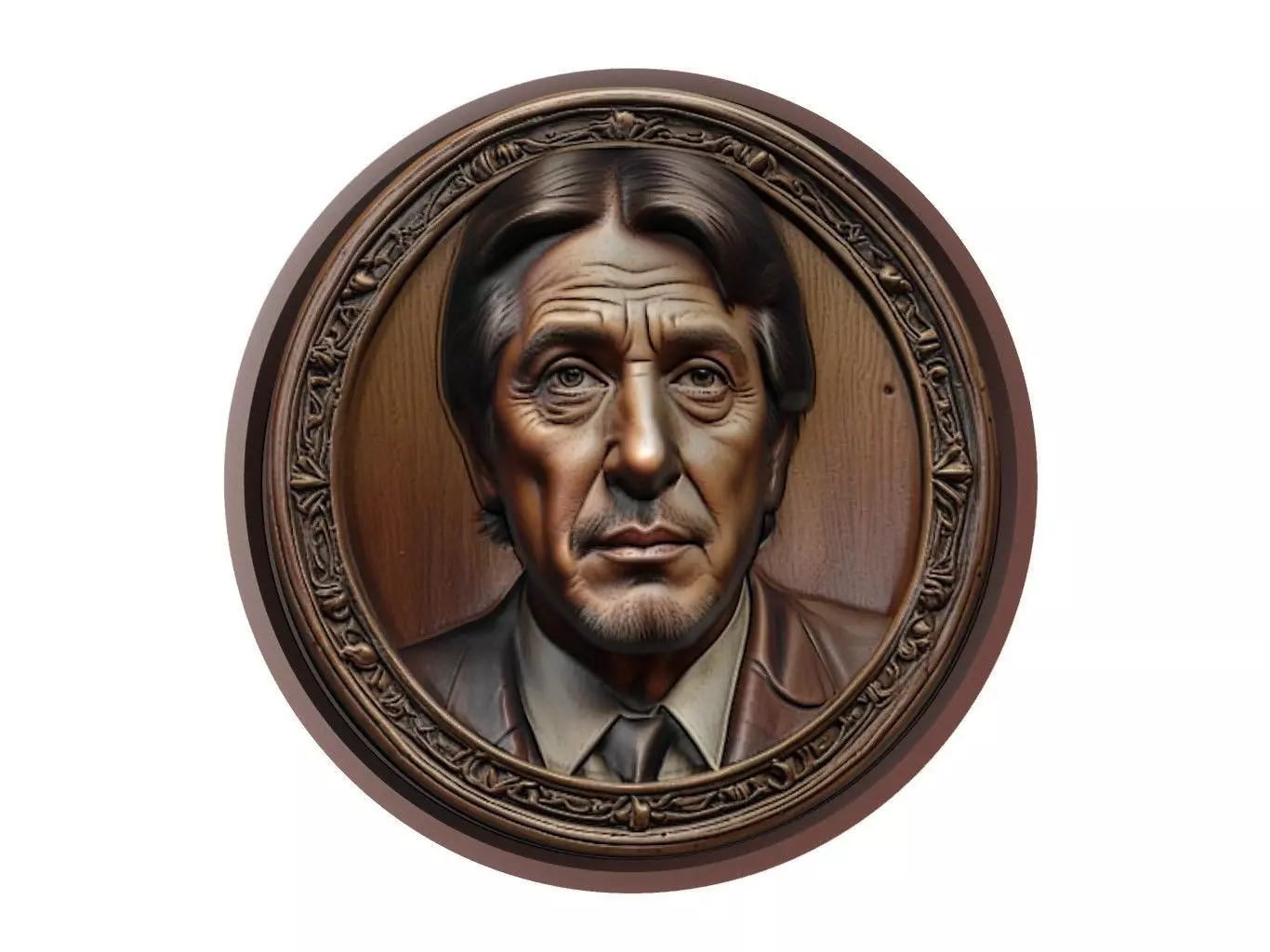 Al Pacino Medallion 3D print model