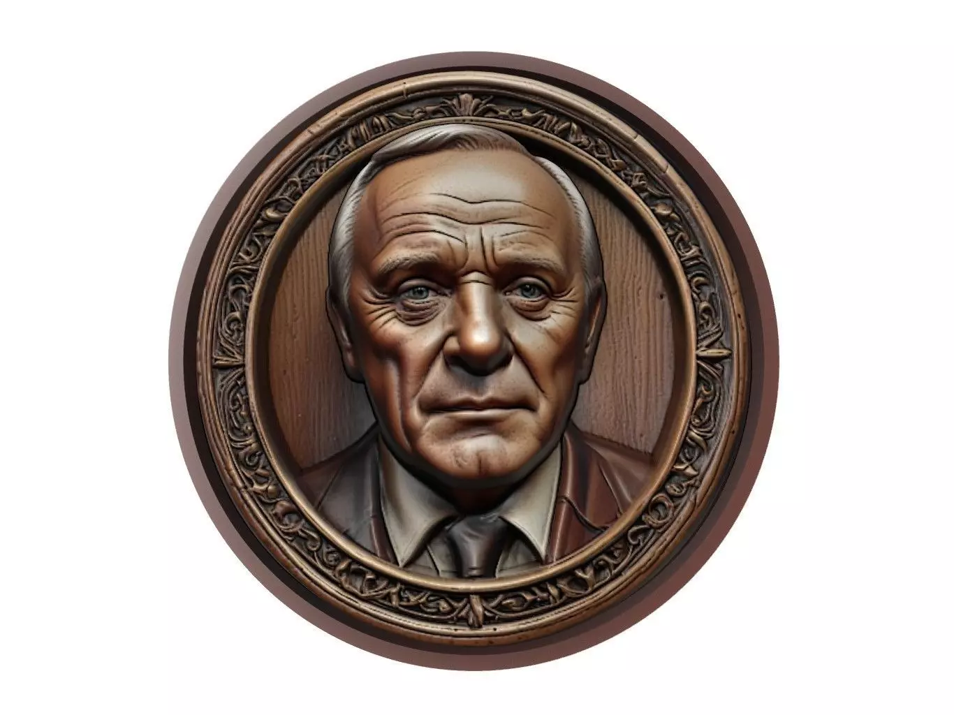 Anthony Hopkins Medallion 3D print model_0