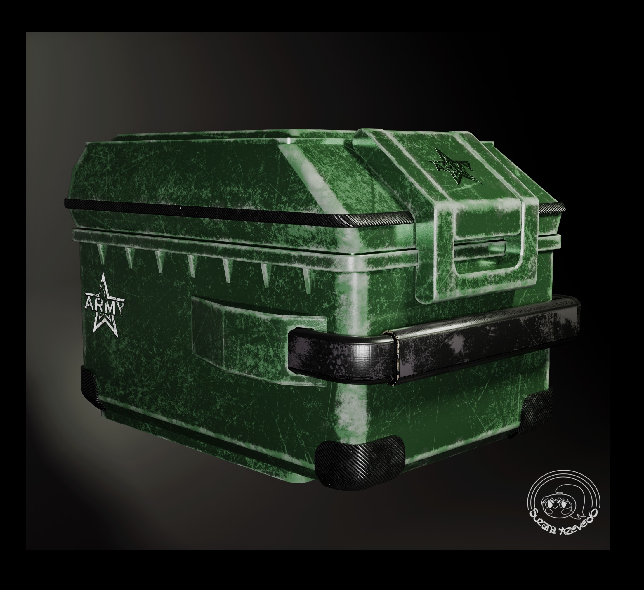 Ammo Box  3D model_2