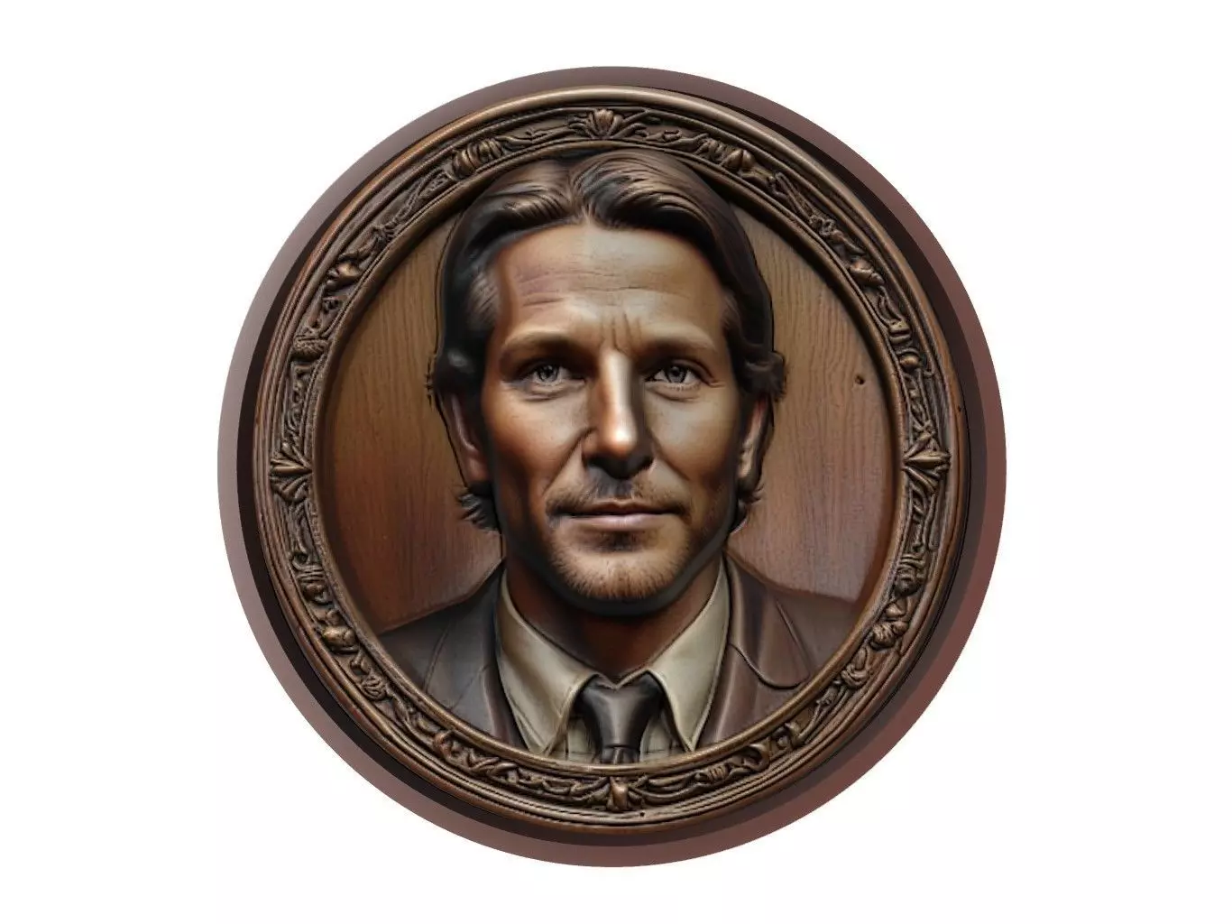 Bradley Cooper Medallion 3D print model_0