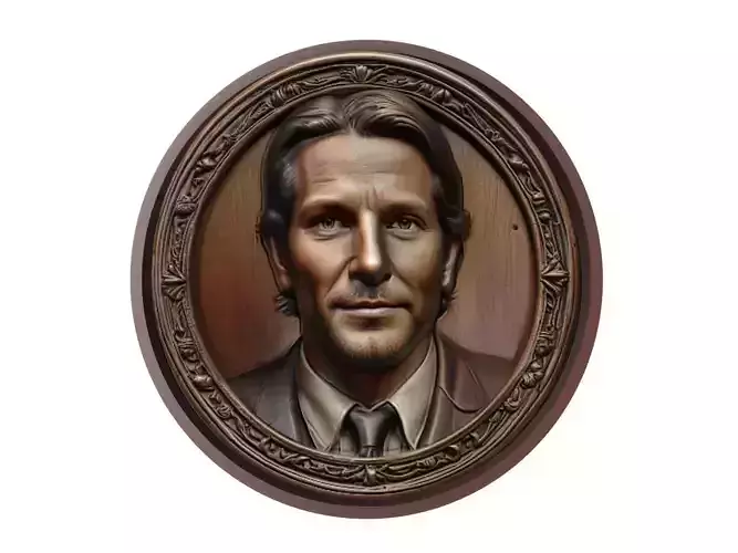 Bradley Cooper Medallion 3D print model