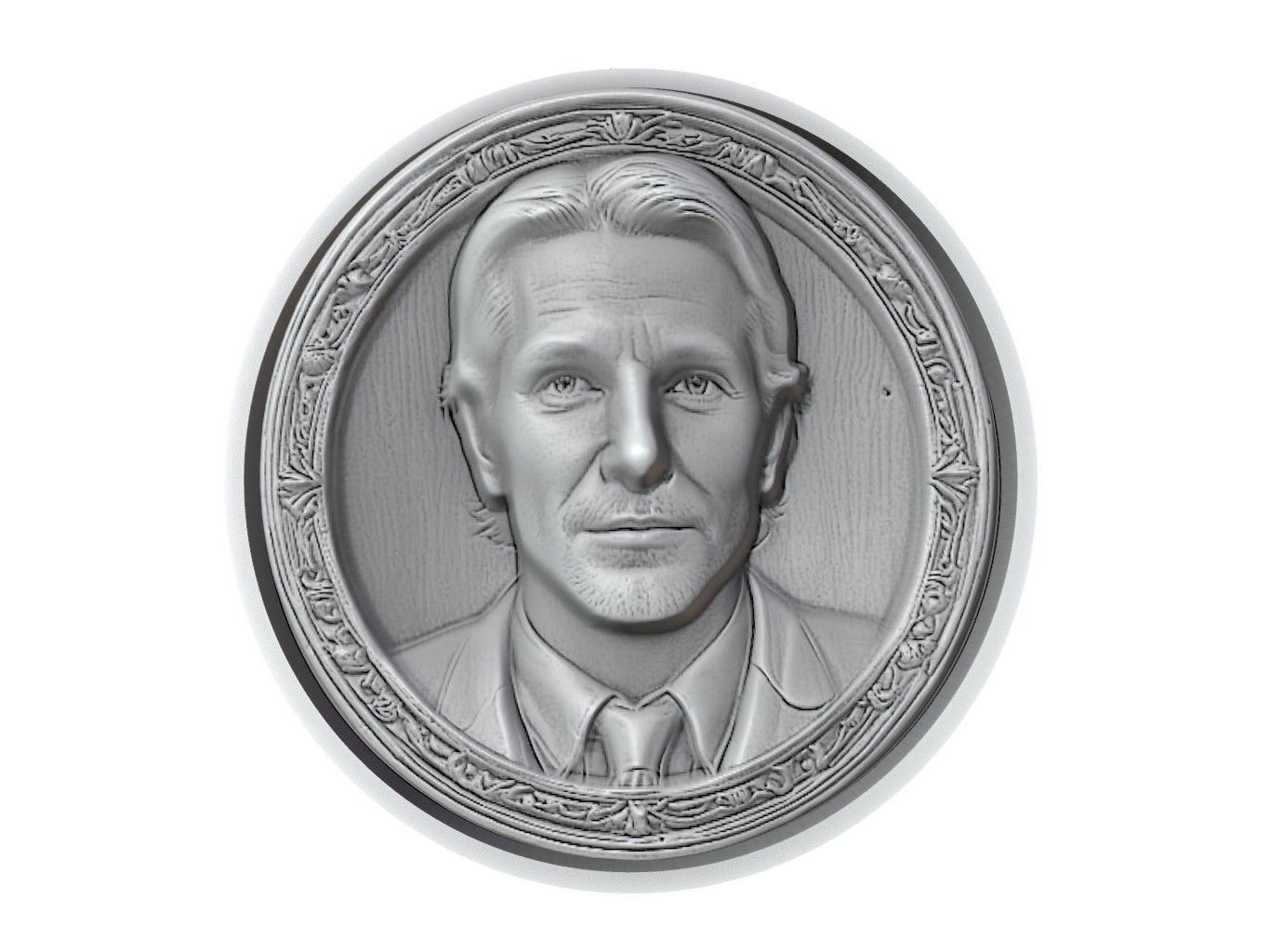Bradley Cooper Medallion 3D print model_2