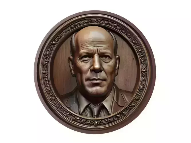Bruce Willis Medallion