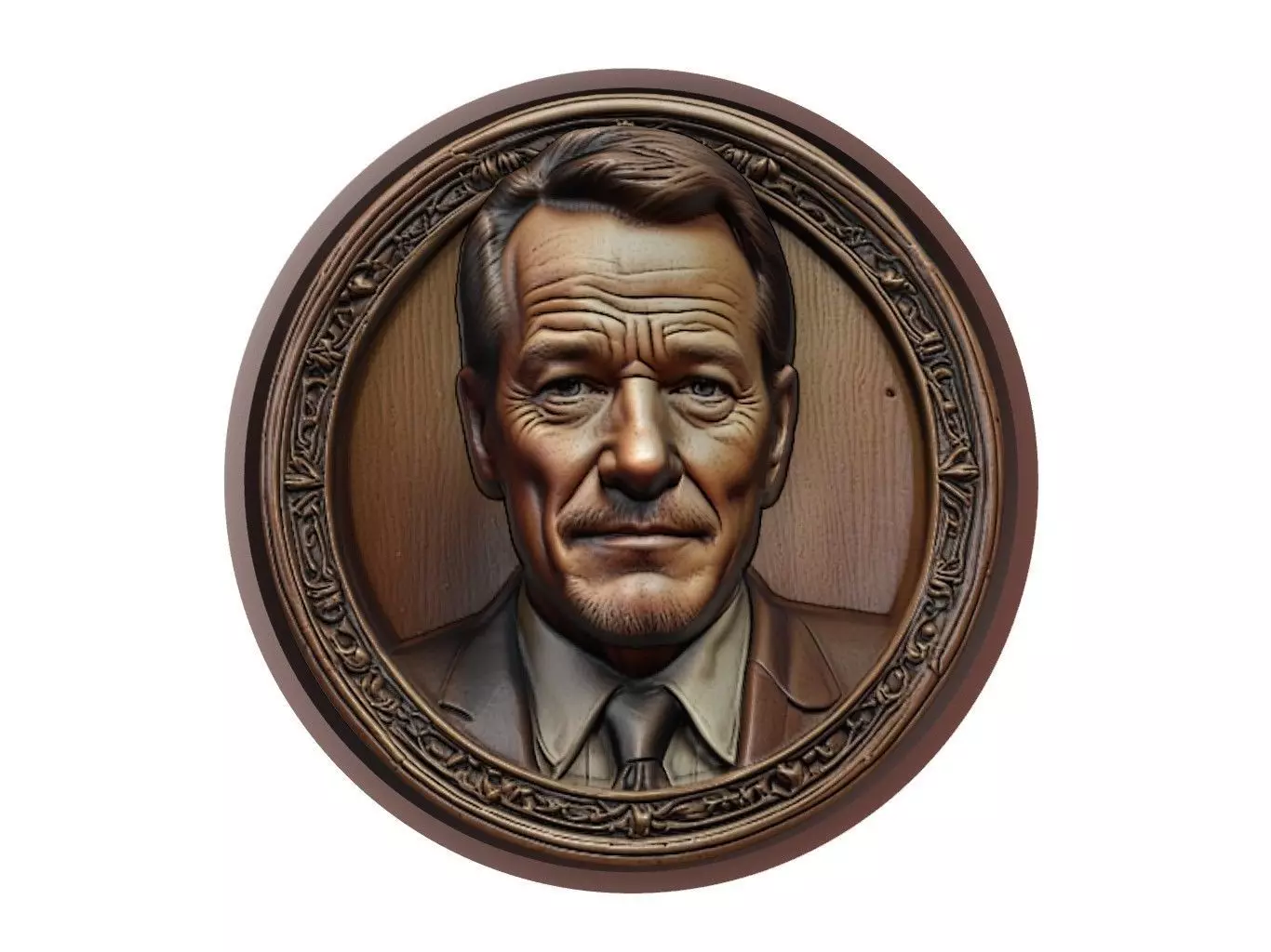 Bryan Cranston Medallion 3D print model_0