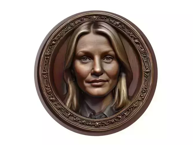 Cameron Diaz Medallion
