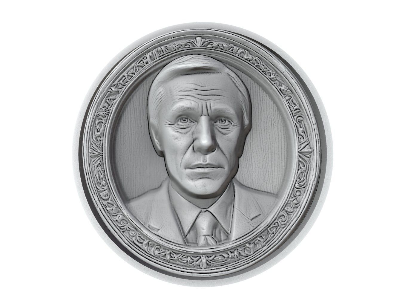 Christoph Waltz Medallion 3D print model_2