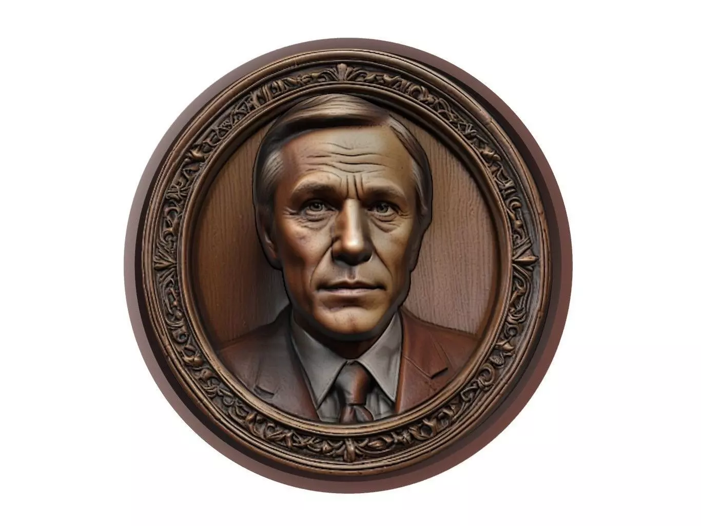 Christoph Waltz Medallion 3D print model_0