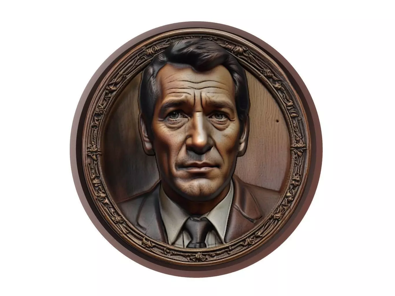 Clive Owen Medallion 3D print model_0