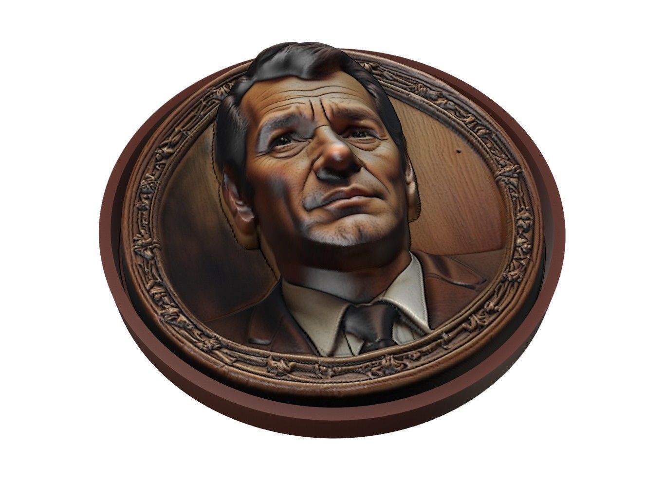 Clive Owen Medallion 3D print model_1