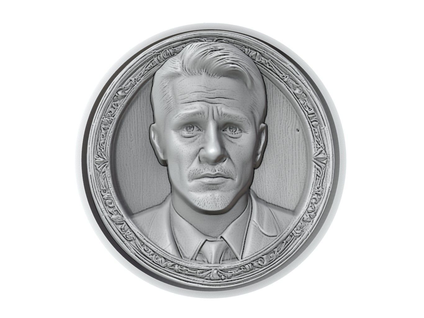 Colin Farrell Medallion 3D print model_2