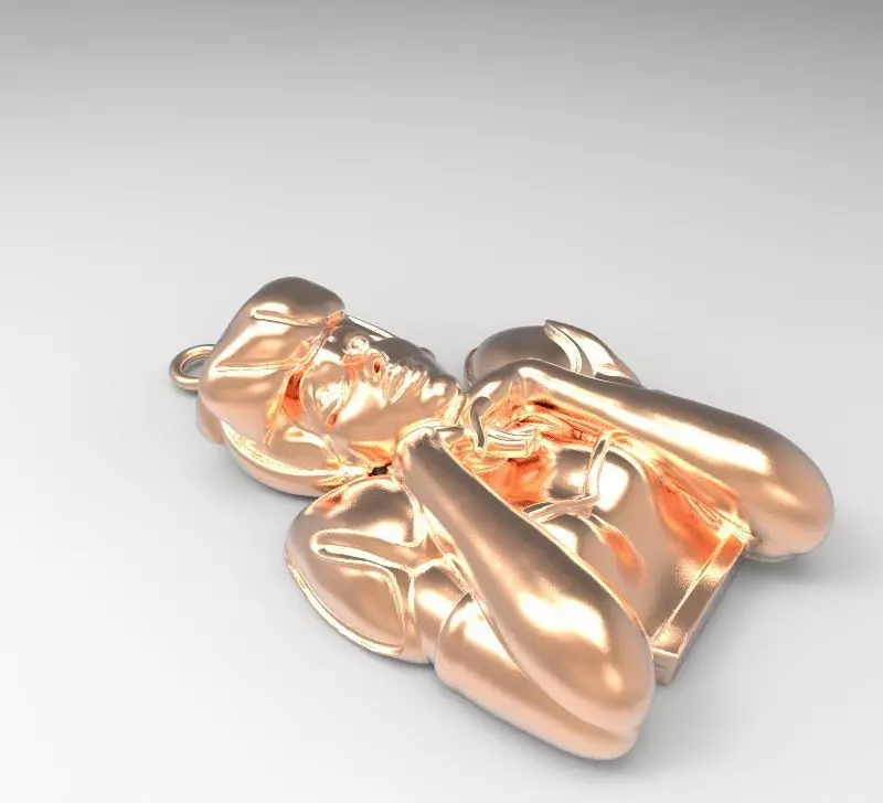 Dije Cenicienta 3D model_0