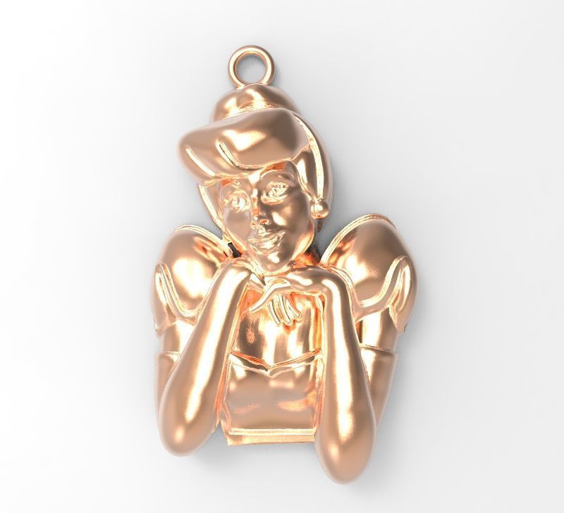 Dije Cenicienta 3D model_5