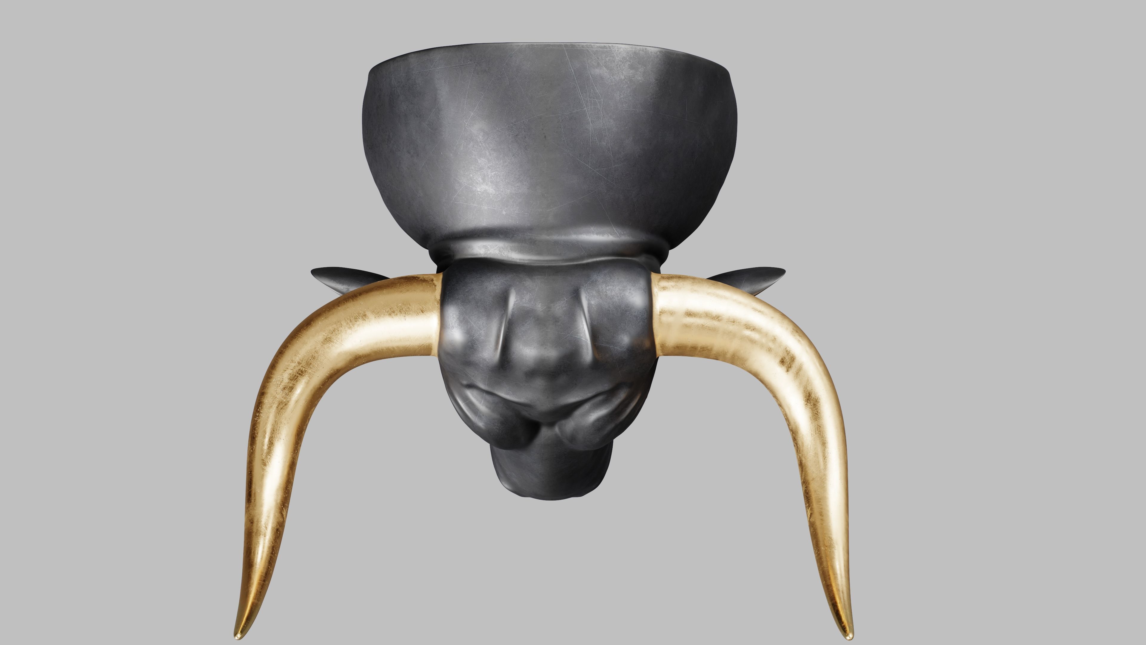 Taurus Sculpture 3D model_8