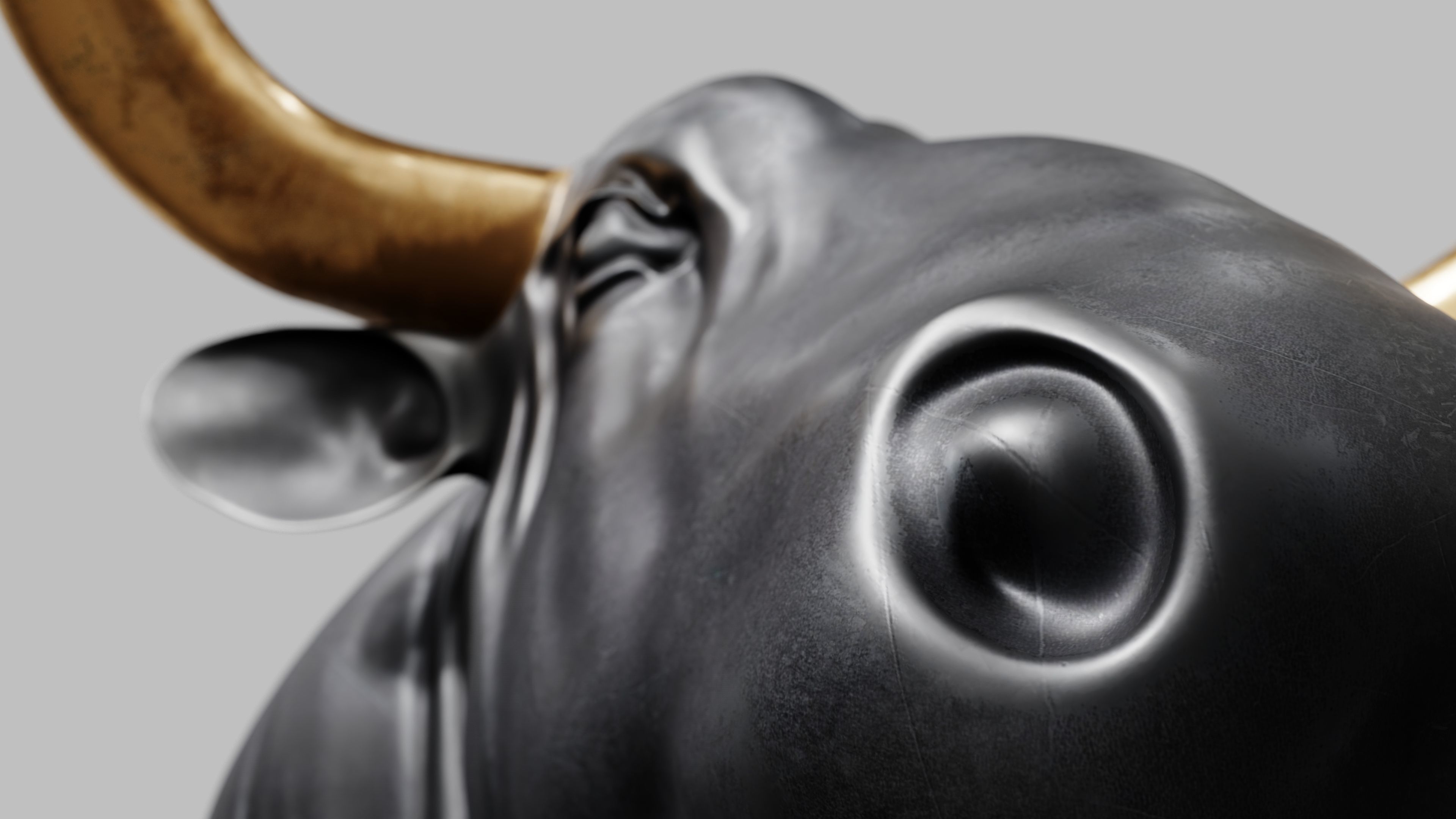 Taurus Sculpture 3D model_9