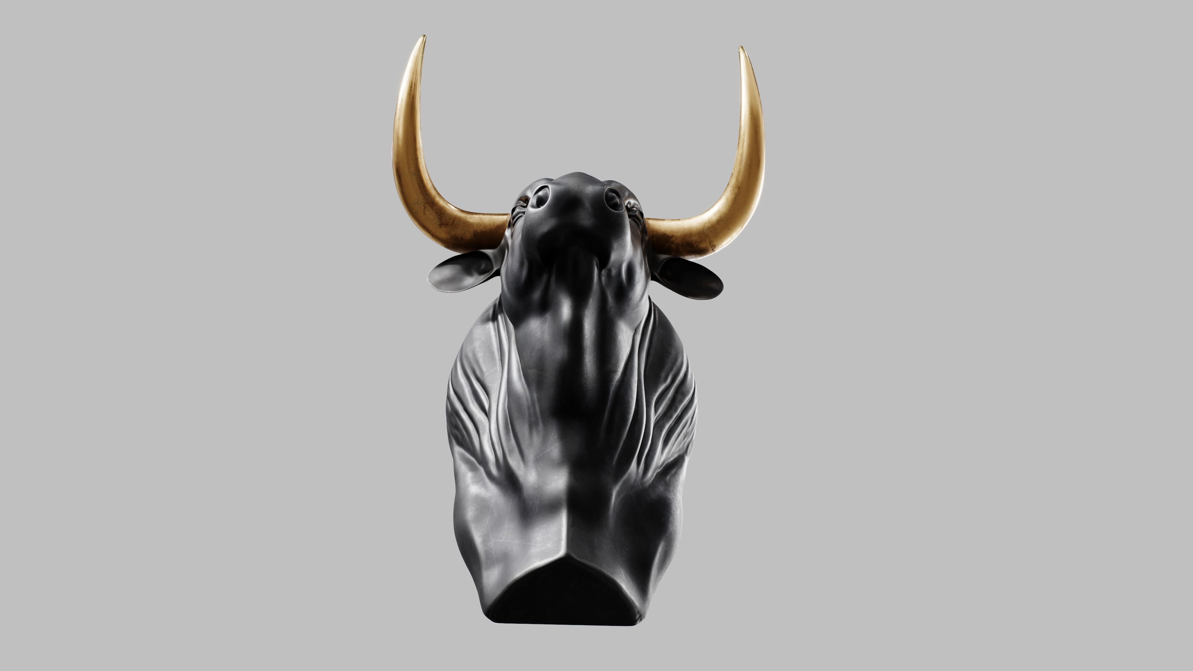 Taurus Sculpture 3D model_7