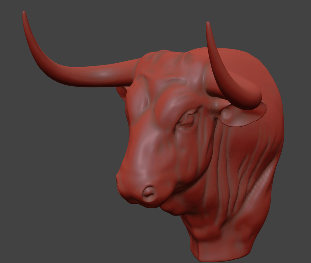 Taurus Sculpture 3D model_17