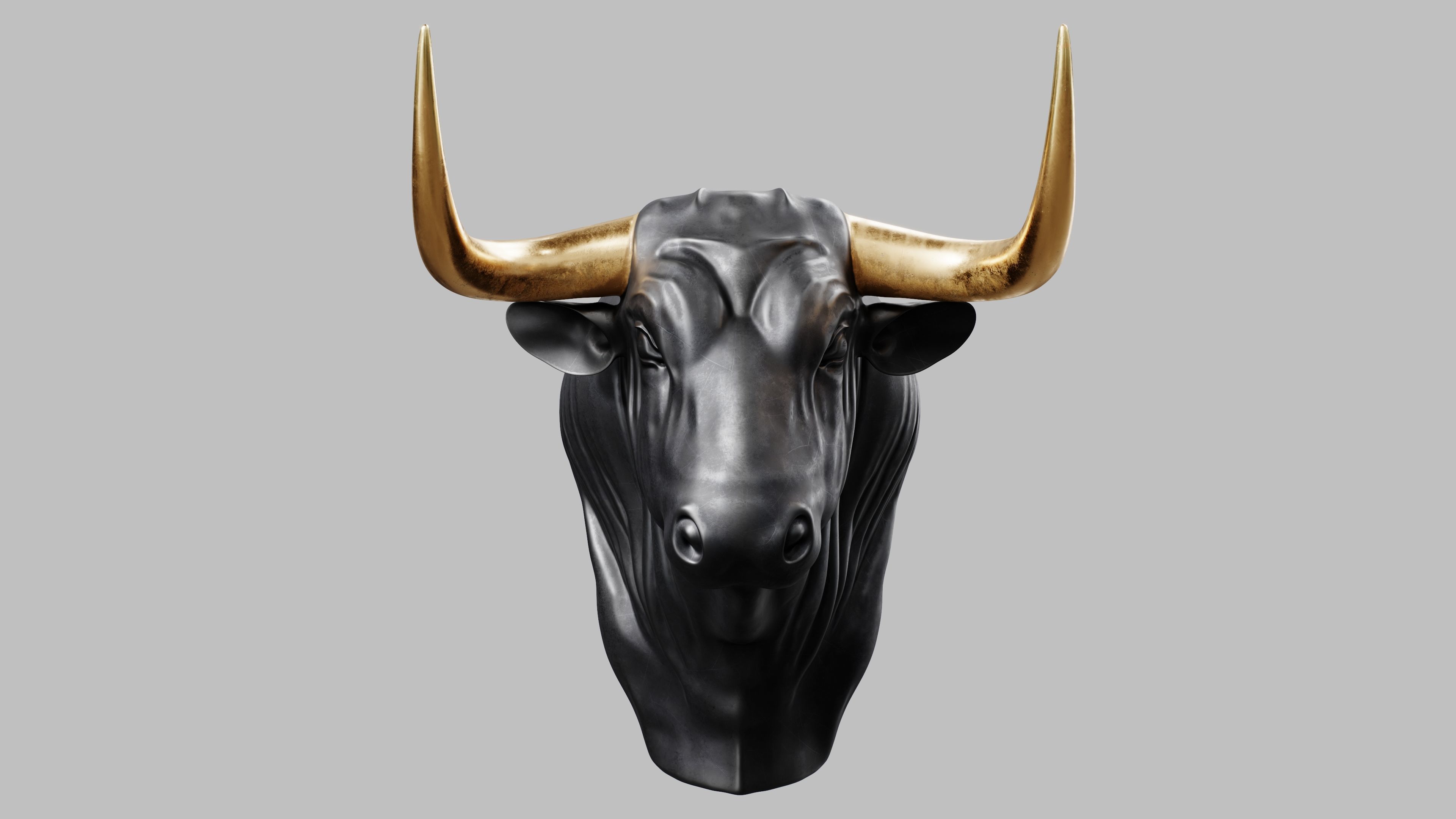 Taurus Sculpture 3D model_1