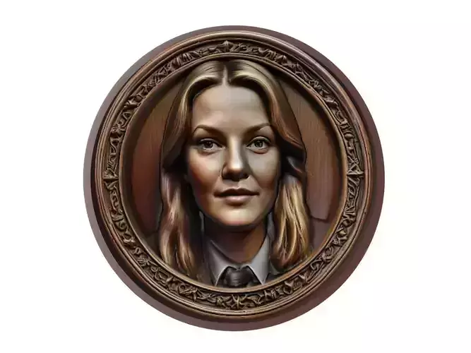 Drew Barrymore Medallion
