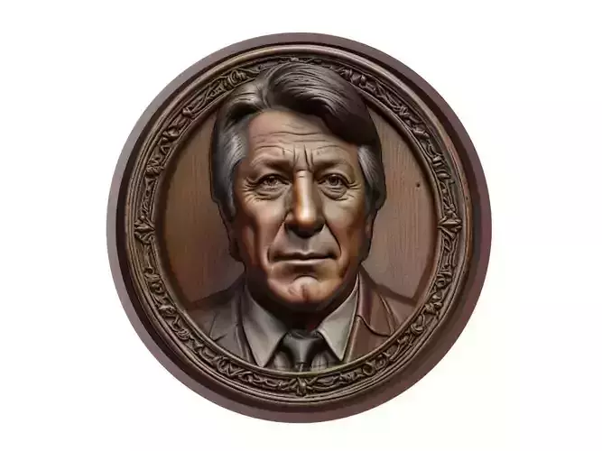 Dustin Hoffman Medallion 3D print model