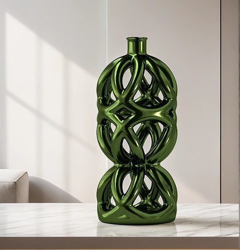 Tori Bottle Vase 3D print model