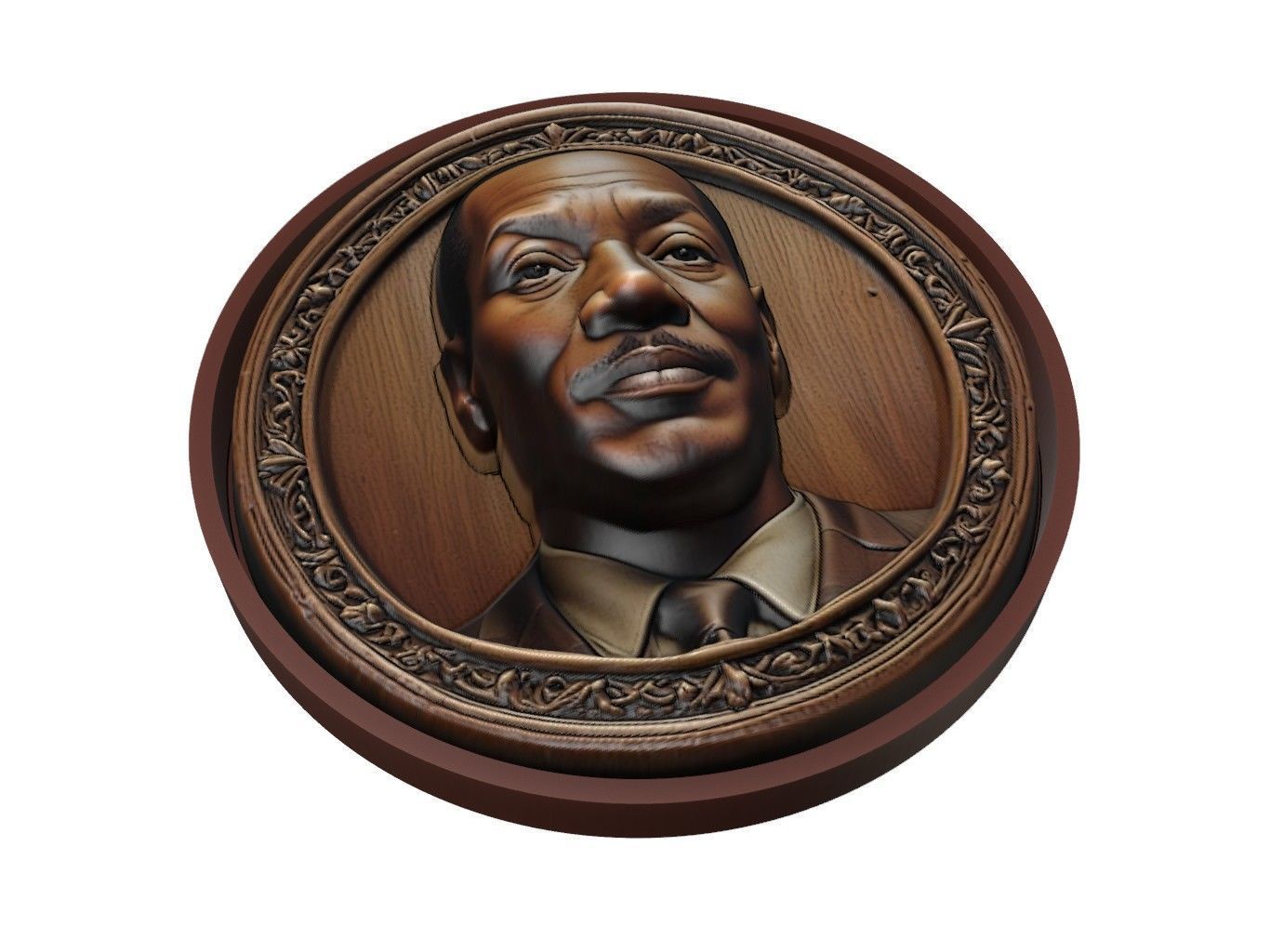 Eddie Murphy Medallion 3D print model_1