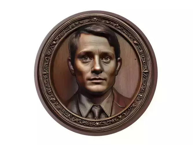 Elijah Wood Medallion 3D print model