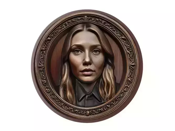 Elizabeth Olsen Medallion