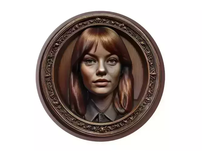 Emma Stone Medallion