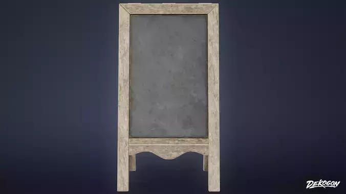 DIVE BAR - Standee 01 - LOW POLY