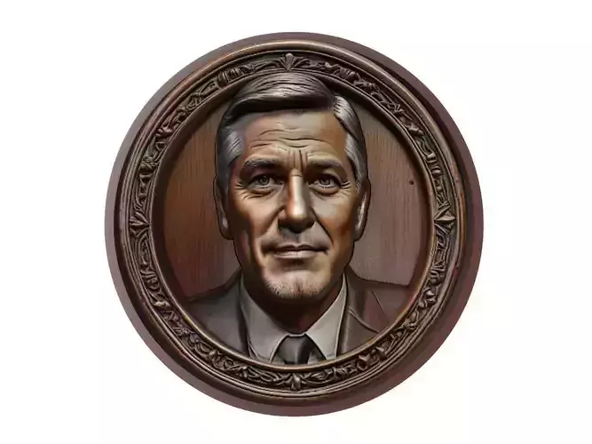 George Clooney Medallion