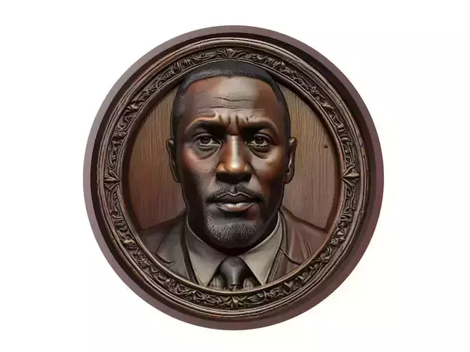 Idris Elba Medallion