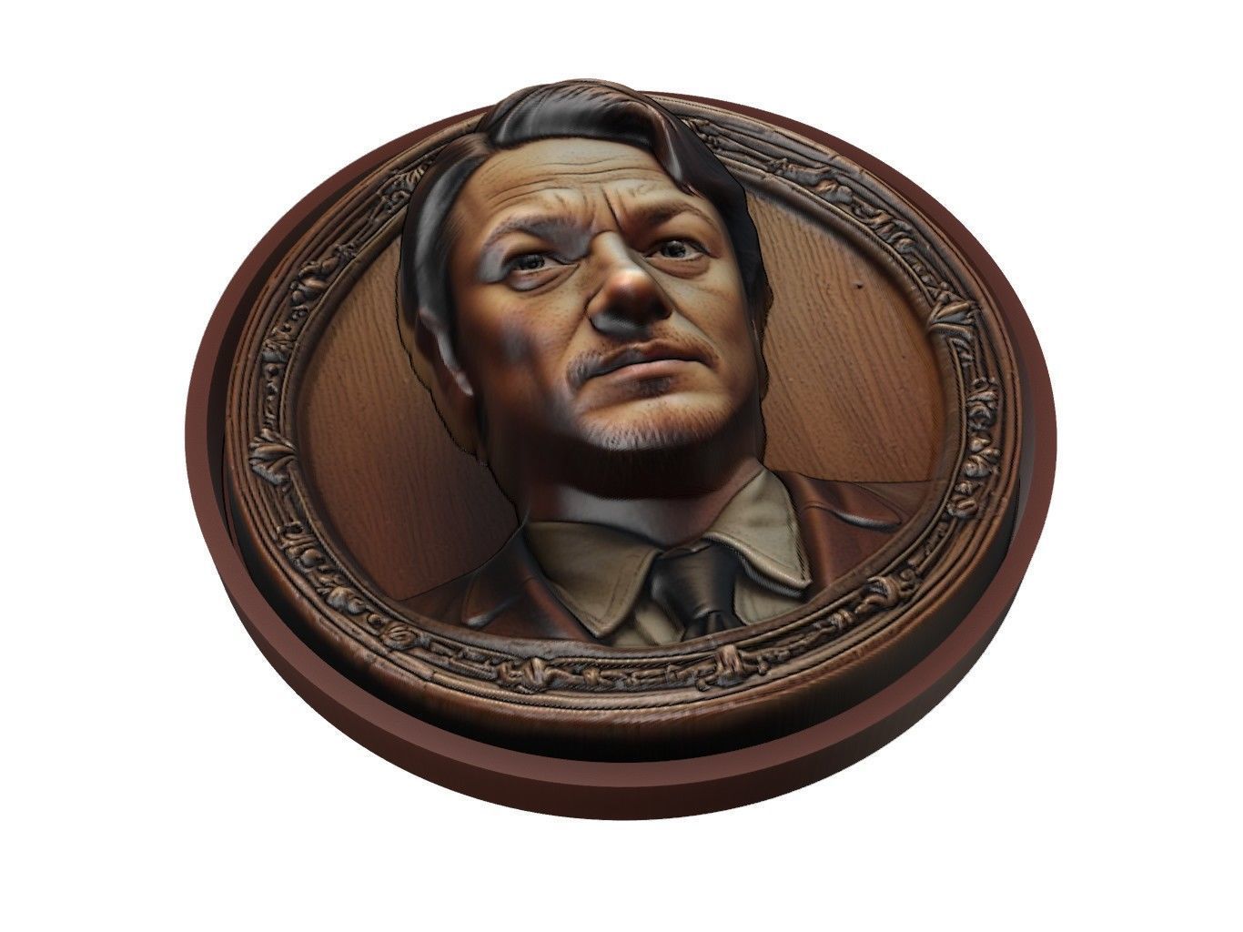 James McAvoy Medallion 3D print model_1