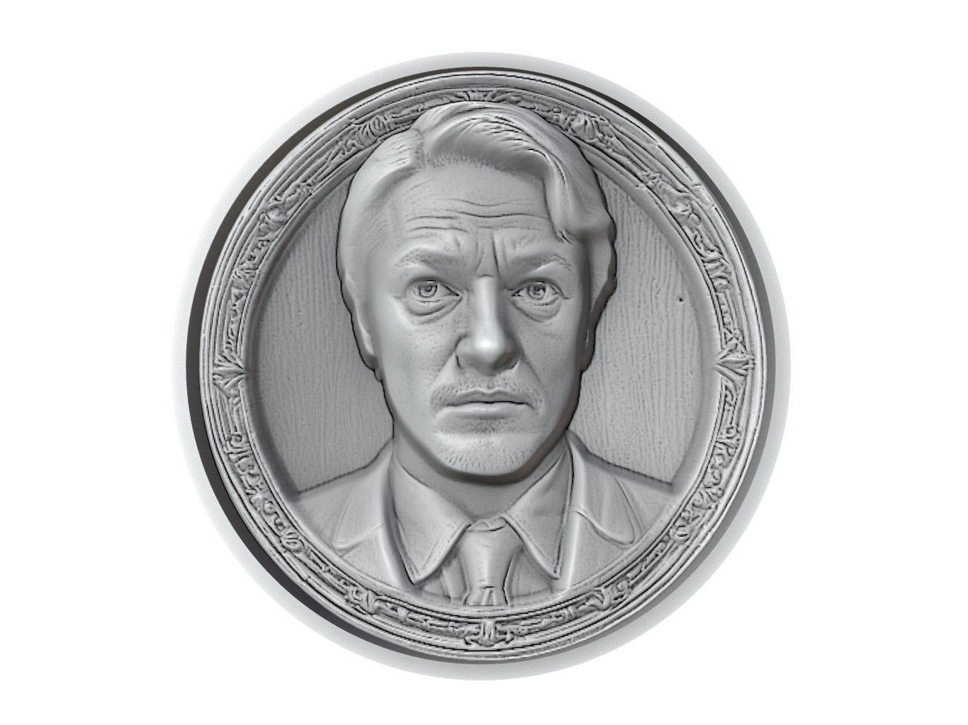 James McAvoy Medallion 3D print model_2