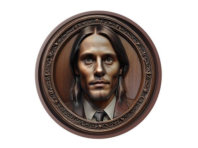 Jared Leto Medallion 3D print model